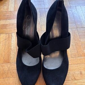 Early 2010s suede Jessica Simpson heels * accepting offers
